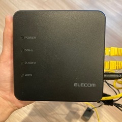 エレコムWi-Fi ルーターの画像