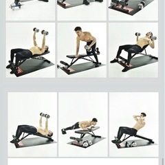 ダイエット　Fitmate　折り畳み　トレーニングベンチの画像