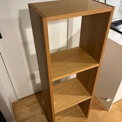 無印良品　スタッキングシェルフ3段の画像