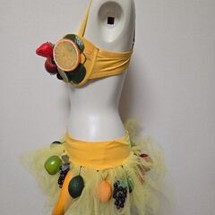 海外 コスチューム Bridget 4PC Fruit Cup フルーツ 踊り子の画像