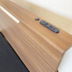シングルベッド 照明 コンセント付きの画像