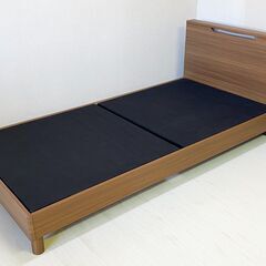 シングルベッド 照明 コンセント付きの画像