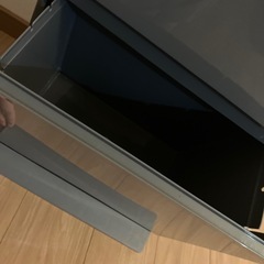 ダストボックス リビング ペダル ごみ箱 足踏み タオルラック フラップ式 薄型 限定カラー　グレー　 アスベル ASVEL 分別 ペダル 2段 ワイド 40L EC】の画像