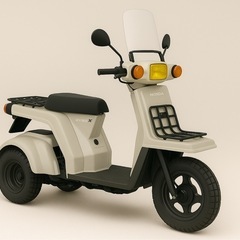 バイク修理　ジャイロx TD01