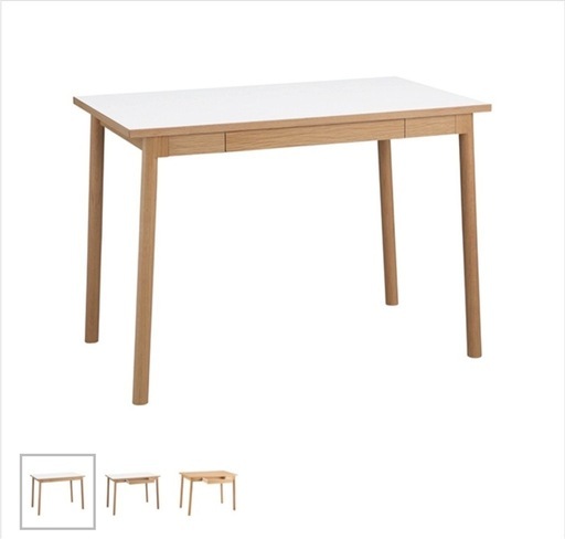 カスタム済【IDEE】スティルトテーブル　ホワイト