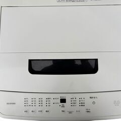 【⭐️全額返金保証⭐️】〇アイリスオーヤマ 全自動洗濯機 5.0kg IAW-T504 2024年製の画像