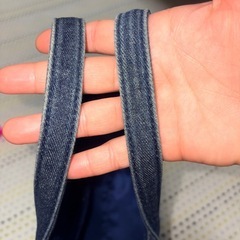 Lady デニムトートバッグの画像