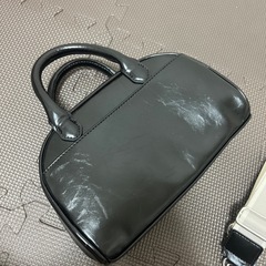 2wayショルダーハンドバッグ（ブラック）の画像