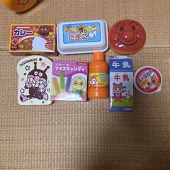 【美品】　ジョイパレット　それいけ！アンパンマン　いっしょにおかいもの♪ アンパンマンショッピングカｰトの画像