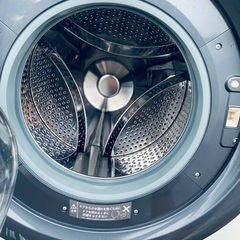 EJ5474番 SHARP 洗濯乾燥機 ES-S7D-WLの画像