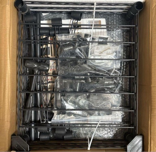 ハンガーラック❣️頑丈 4層 大容量 ワードローブ 棚板高さ調節 衣類収納ラック