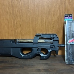 東京マルイP90スタンダード　電動ガン・エアガン　アッパーマウントレール付き の画像