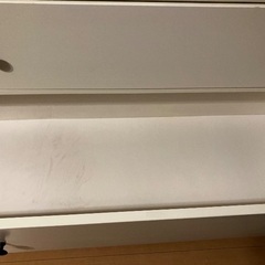 ホワイトローチェストの画像