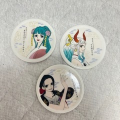 ONE PIECE ワンピース　アニメ コースター 5枚セットの画像