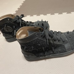 クリスチャンルブタン?ハイカットスニーカーの画像