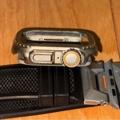 Apple Watch Ultra風メタルケース+バンドセット（44mm） チタンカラーの画像