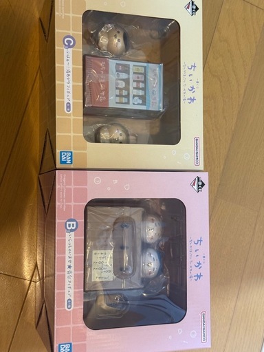 ちいかわ一番くじ　〜なんかほっこり　ちいかわの湯〜　Ｂ賞 & Ｃ賞