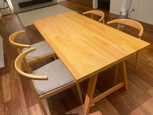 ニトリ　ダイニングテーブルセット