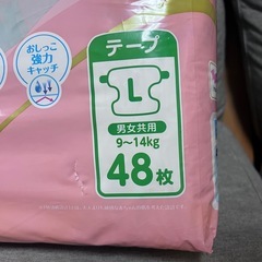 紙おむつ　テープ　Lの画像
