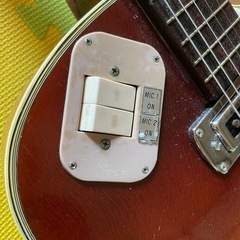 TEISCO EP14 フルアコ　エレアコ　セミアコ　フルアコースティックギター　ピックギター　エレキギター　ビンテージ　レトロ　検　Gibsonの画像