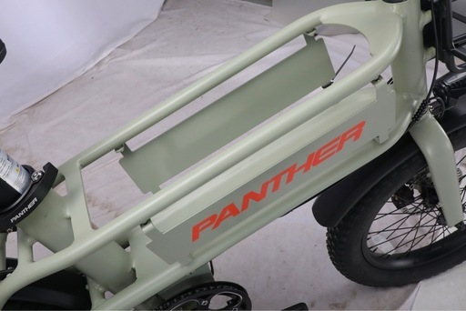 【新品】PANTHER 電動アシスト自転車 20インチ ファットタイヤ キャリア