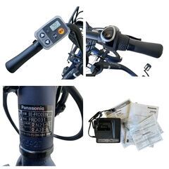 【問い合わせ多数】★【ほぼ未使用】Panasonic 電動アシスト自転車　ギュット・クルームR•DX BE-FRD033V 2024年9月末購入の画像