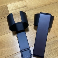 【YAMAZAKI/tower】マグネットタイプのドライヤー置き２つセットの画像
