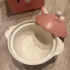 一人用土鍋　ウサギ　の画像