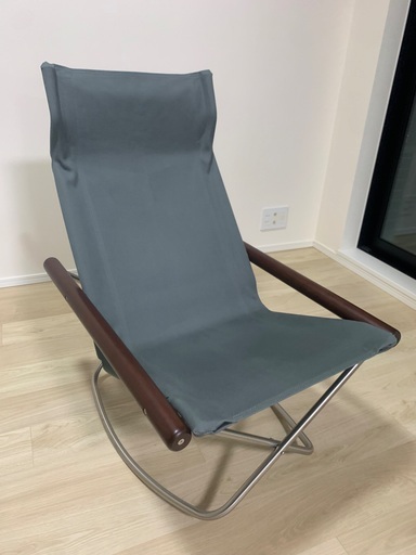 Nychair X（ニーチェアエックス）ロッキング ダークブラウン／グレー