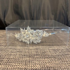 美品！ヘッドドレス　ティアラ　ウェディングの画像