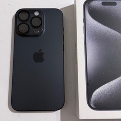 【美品】Apple iPhone15Pro ブルーチタニウム 本体 256GBの画像