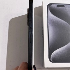【美品】Apple iPhone15Pro ブルーチタニウム 本体 256GBの画像