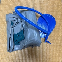【9/27～29　引取期間限定】エアベッドとフットポンプの画像