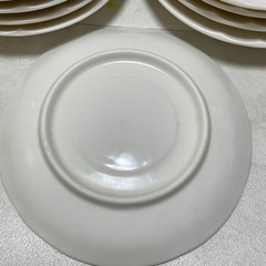 美品🌺✨白 小皿  10枚の画像