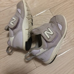 ベビーシューズ　ニューバランス313 　12.5センチ　紫の画像