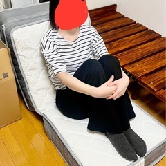 3つ折りポケットコイルミニマットレスの画像