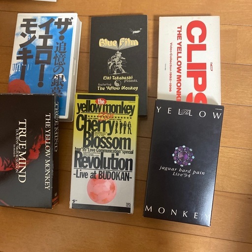✨ザ・イエローモンキー LiveDVD、VHS、CD 豪華セット ザ・イエローモンキー LiveDVD、VHS、CD 豪華セット 【公式通販】