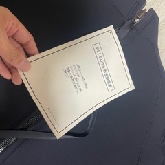 新品未使用ダイビング用ウェットスーツ　フード付きの画像