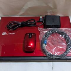 🍆NEC🌟Lavie🌟NS150HAR🌟美品赤🌟SSD🌟WIN11🌟Office2021の画像