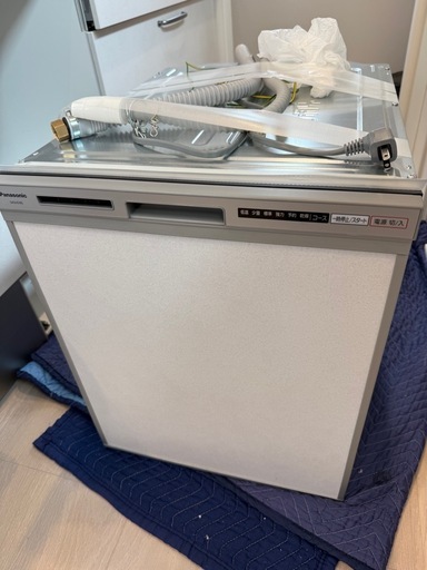 【美品✨】Panasonic 深型ビルトイン食洗機＋キャビネット（半年使用）