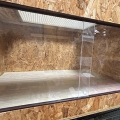 爬虫類ケージ　90×60×45 木製の画像