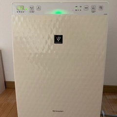 ⭐️動作確認済⭐️【SHARP】空気清浄機 加湿器 白　の画像