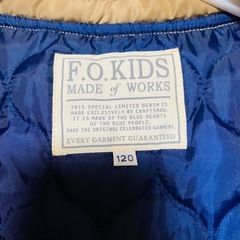 F.O.KIDS エフオーキッズ アウター 子供 ジャンバー ジャケット 120の画像