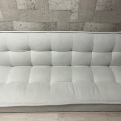 モダンデコ３人掛けソファ【美品】の画像