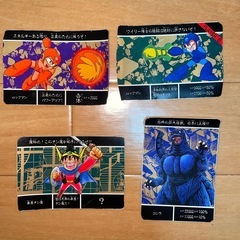 仮面ライダー、ガンダム、ロックマン、カードの画像