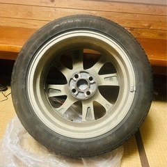 トヨタNHP10アクア純正 6J-16+51 100/4H 195/50R16 16インチアルミホイール　BRIDGESTONE /NEXTRY 3 PLUSタイヤ4本の画像
