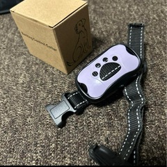 美品♥️無駄吠え防止首輪 、しつけ、鳴き声、音、振動、ビープ音バークコントローラーの画像