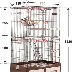 猫ちゃん用ゲージ　商談中の画像