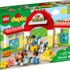レゴ LEGO デュプロ コンテナ デラックスセット 10913 ぼくじょうのこうまのおうち 10951の画像