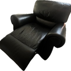 Natuzzi イタリア製 一人掛けソファ 本革